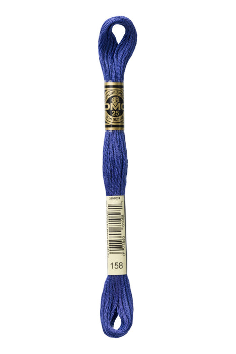 DMC Fio Mouliné Spécial, tonos AZULES