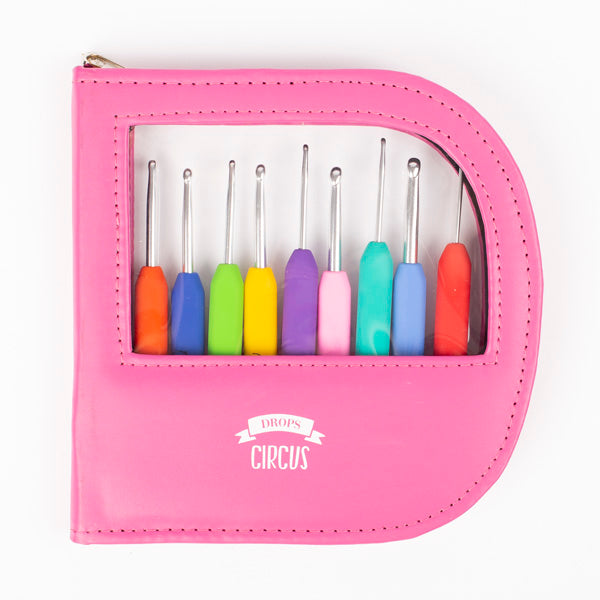 Juego de 9 agujas de crochet DROPS