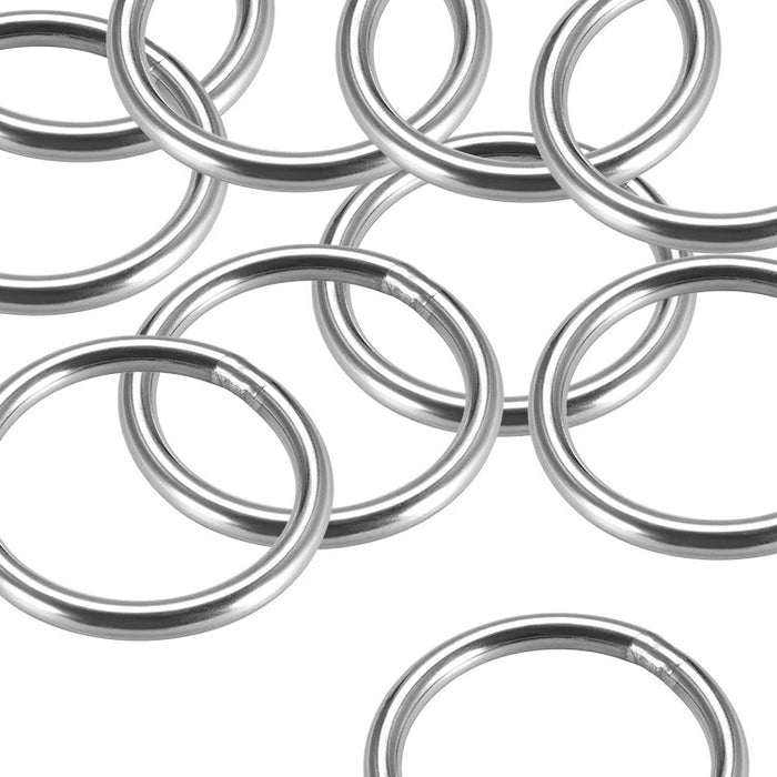 Argolas em aço inox 60 x 5 mm