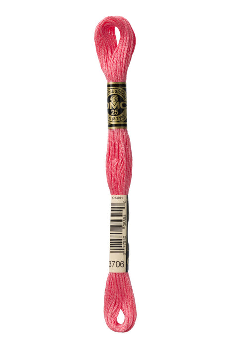 DMC Fio Mouliné Spécial, tons ROSAS