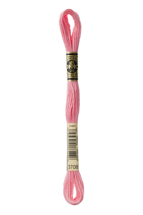DMC Fio Mouliné Spécial, tons ROSAS