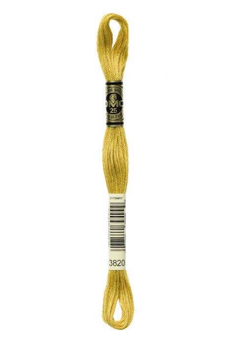 DMC Fio Mouliné Spécial, tons AMARELOS