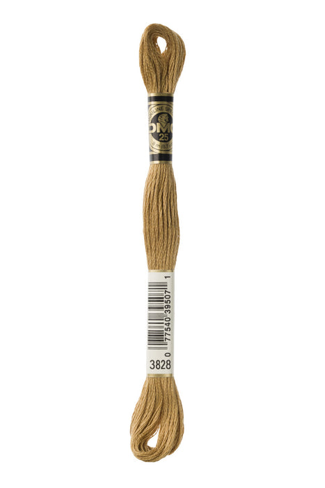 DMC Fio Mouliné Spécial, tons CASTANHOS