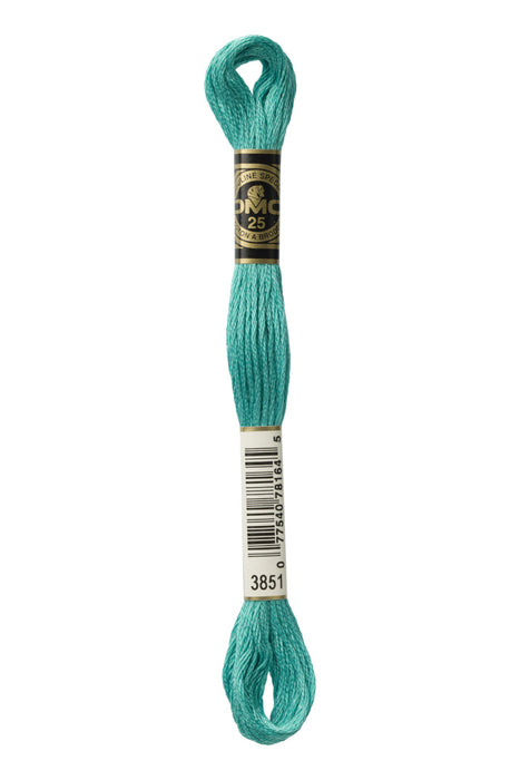 DMC Fio Mouliné Spécial, tons VERDES