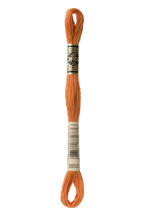DMC Fio Mouliné Spécial, tons LARANJA
