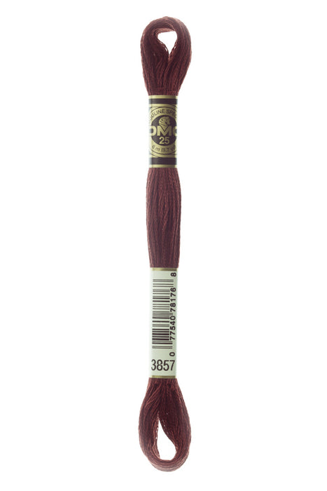 DMC Fio Mouliné Spécial, tons CASTANHOS
