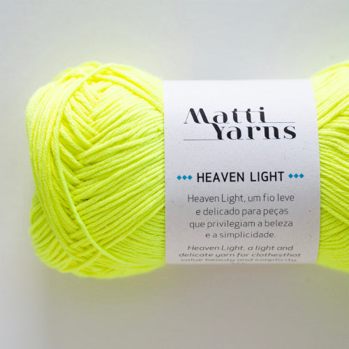 Matti Yarns HEAVEN LIGHT- Cores Neon