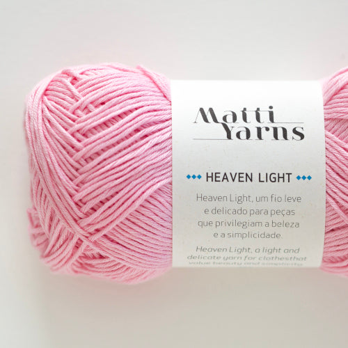 Matti Yarns HEAVEN LIGHT- Cores lisas