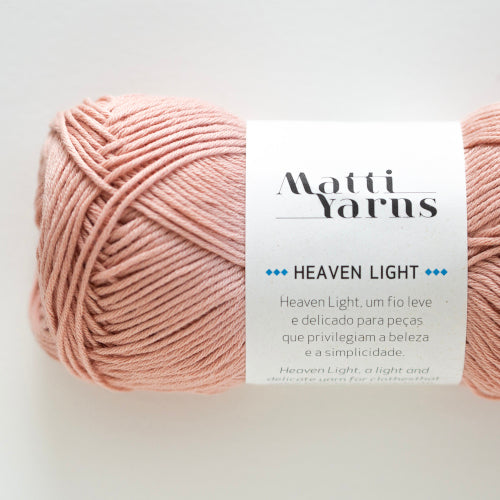 Matti Yarns HEAVEN LIGHT- Cores lisas