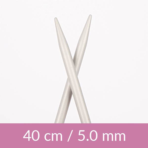 DROPS Agulhas circulares fixas (Alumínio), 40 cm