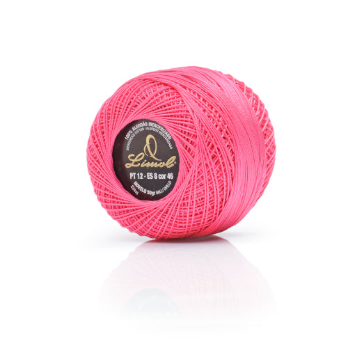 LIMOL Fio Crochet nº6 (50 gr), cores lisas