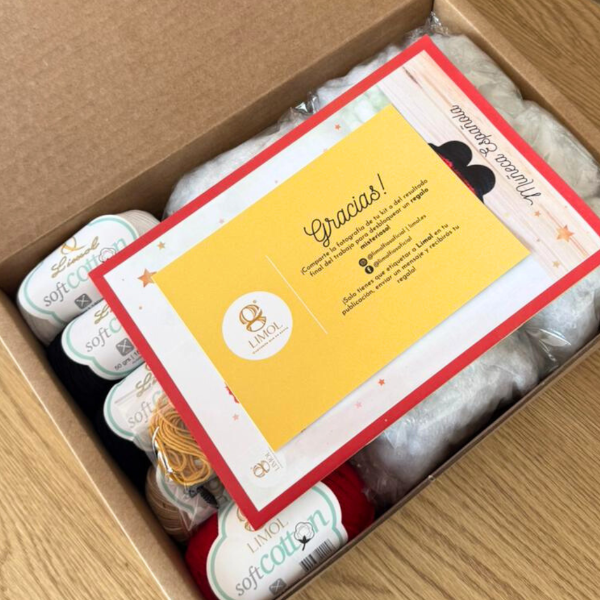 Kit Amigurumi - Traje Típico Flamenco