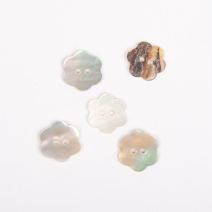 DROPS Botão Flor branco nº 600