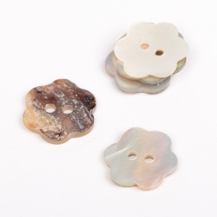 DROPS Botão Flor branco nº 600