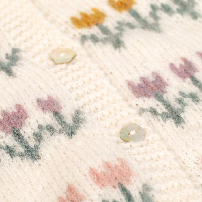 DROPS Botão Flor branco nº 600