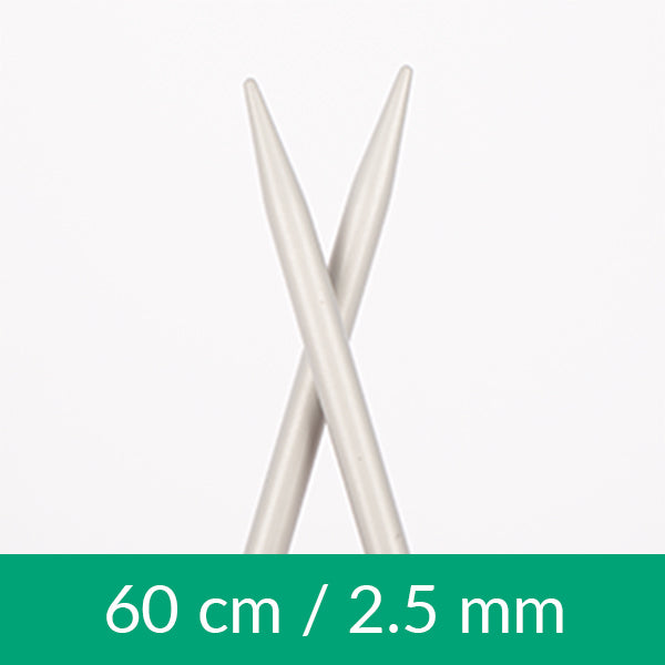 DROPS Agulhas circulares fixas (Alumínio), 60 cm