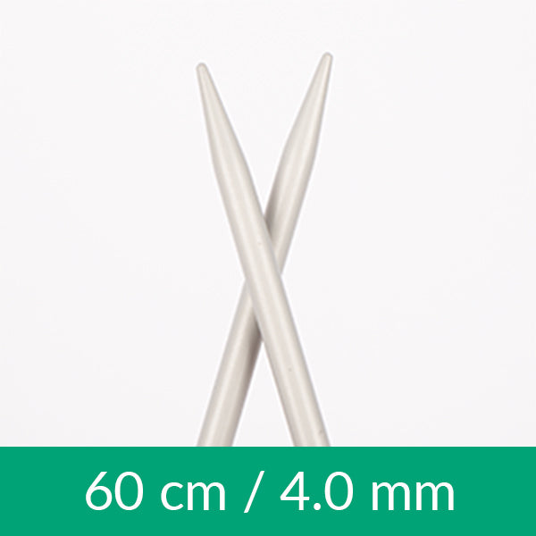 DROPS Agulhas circulares fixas (Alumínio), 60 cm