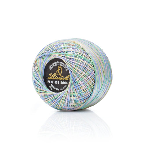 LIMOL Fio Crochet nº 6 (50 gr), cores matizadas