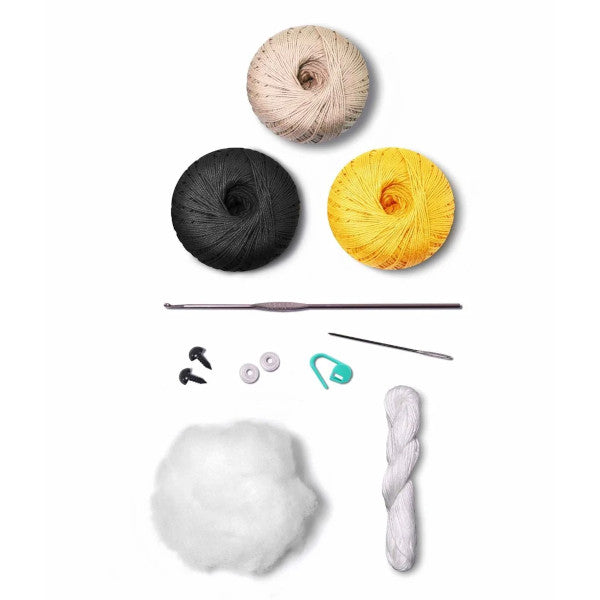 Amigurumi Kit Coleção Too Cute - Abelha