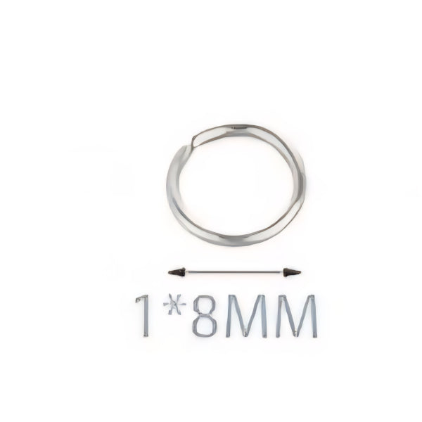 Argola metal para unir peças