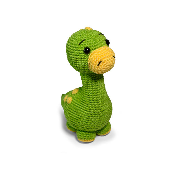 Amigurumi Kit Coleção Baby Dinos - Brontossauro