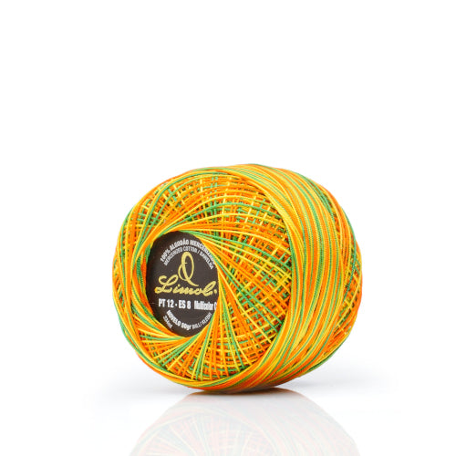 LIMOL Fio Crochet nº 6 (50 gr), cores matizadas