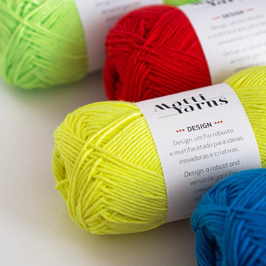 Matti Yarns Design - Cores Neon — Armazém das Manualidades