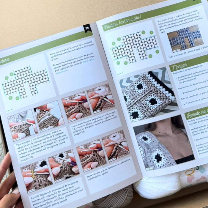 Kit Casaco "Granny Squares"
