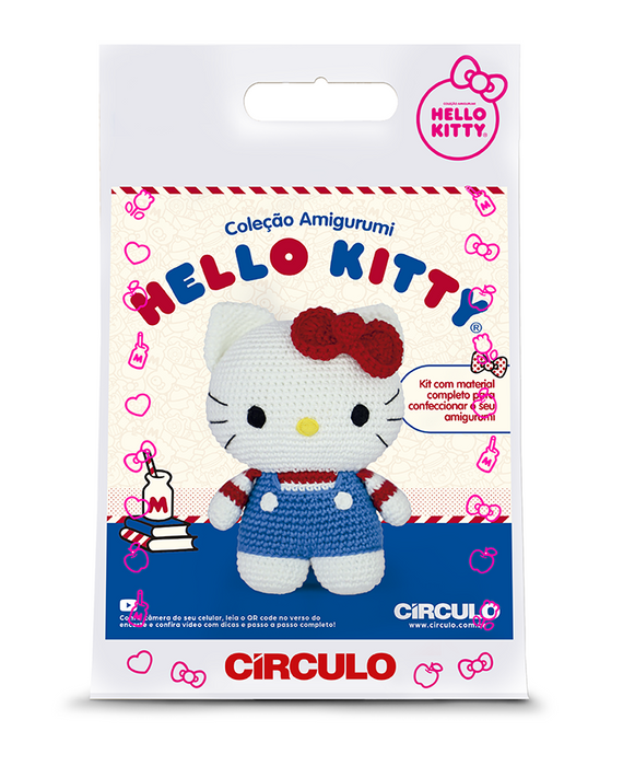 Amigurumi Kit Hello Kitty - Blusa Listrada