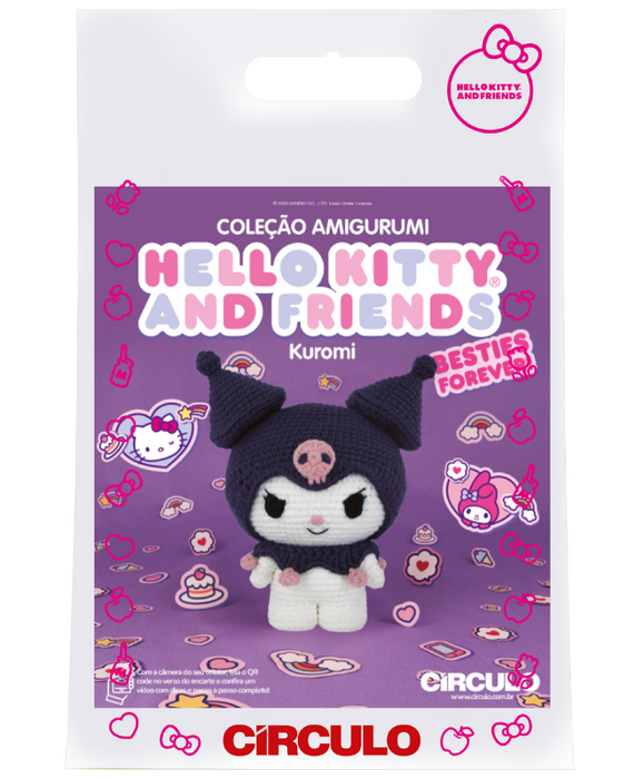 Amigurumi Kit Hello Kitty and Friends - Kuromi