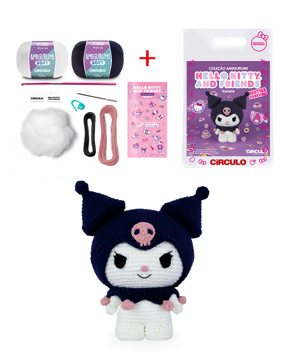 Amigurumi Kit Hello Kitty and Friends - Kuromi