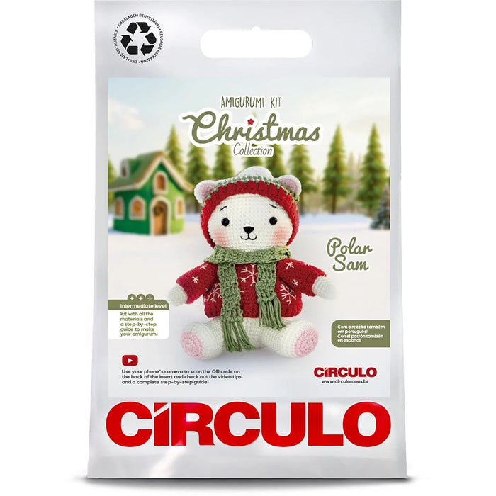 Amigurumi Kit Coleçao Natal 2026 - Polar Sam