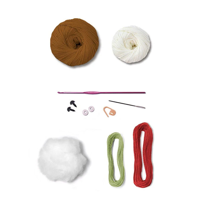 Amigurumi Kit Coleçao Natal 2026 - Crumbie Olie