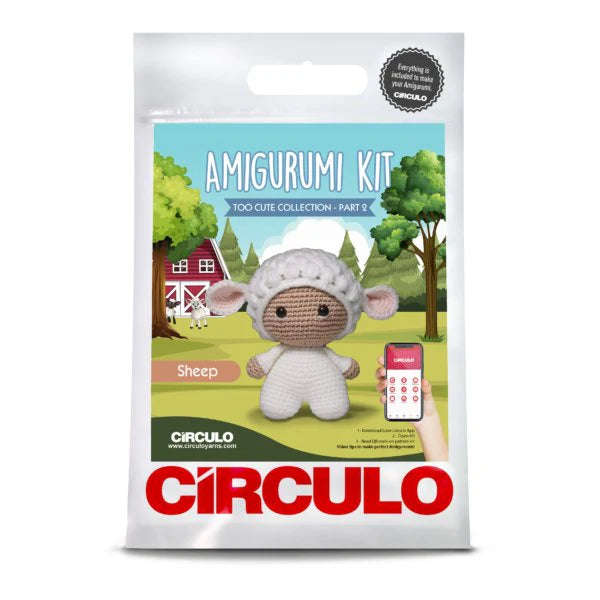 Amigurumi Kit Coleção Too Cute - Ovelha