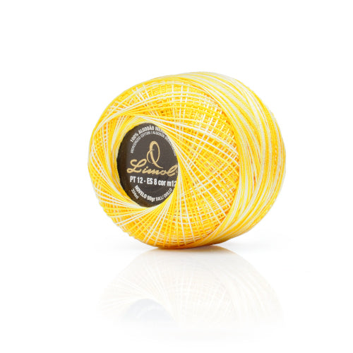 LIMOL Fio Crochet nº 6 (50 gr), cores matizadas