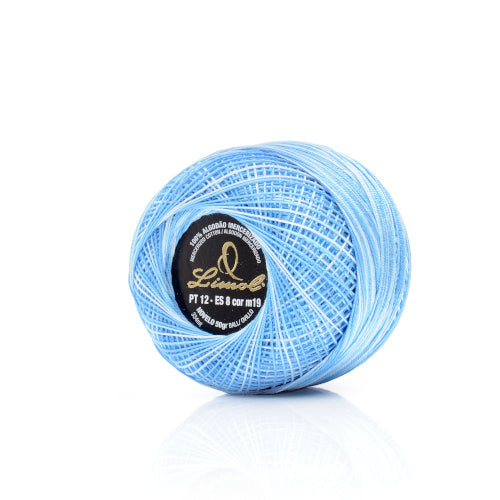 LIMOL Fio Crochet nº 6 (50 gr), cores matizadas