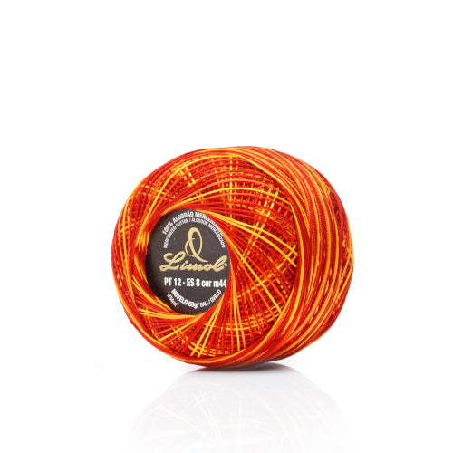 LIMOL Fio Crochet nº 6 (50 gr), cores matizadas