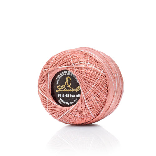 LIMOL Fio Crochet nº12 (50 gr), cores matizadas