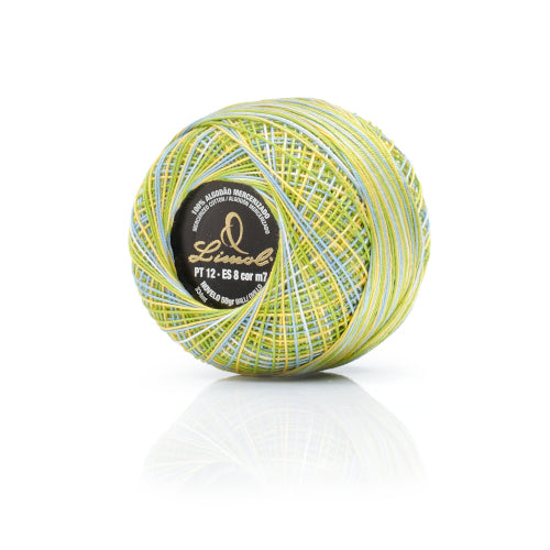 LIMOL Fio Crochet nº12 (50 gr), cores matizadas