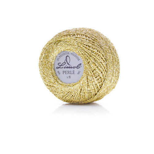 LIMOL Pearl 8 thread for embroidery, metallic — Armazém das Manualidades