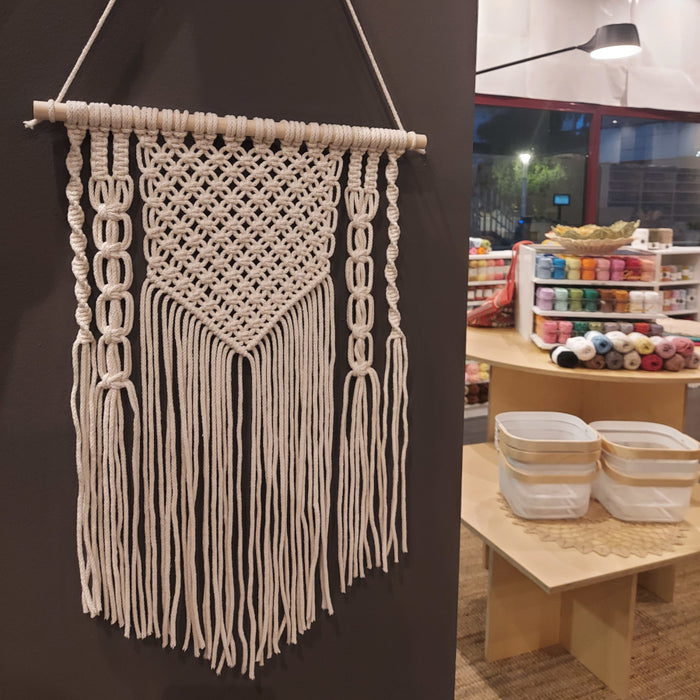 Workshop de macramé:  O Painel