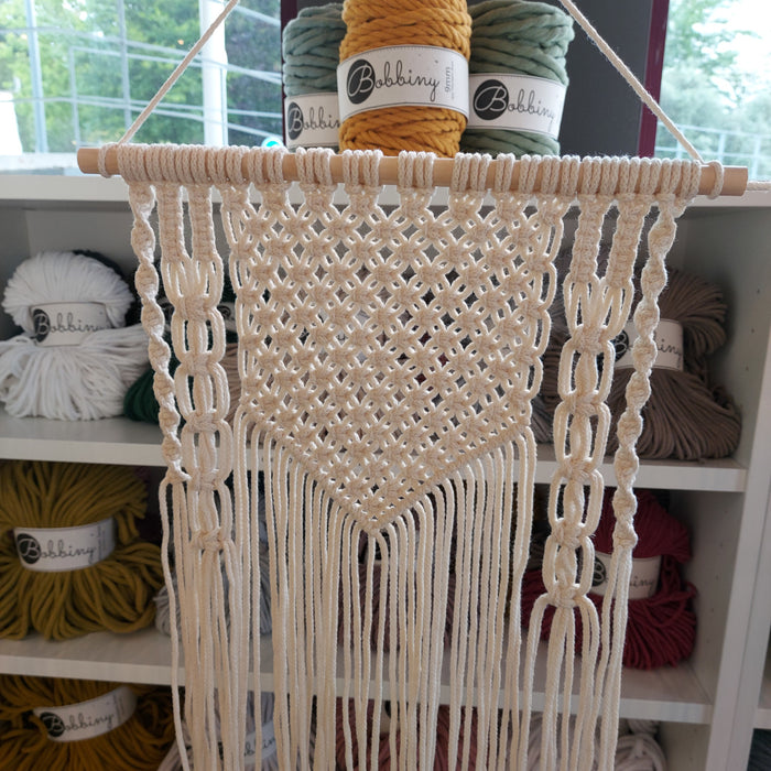 Workshop de macramé:  O Painel