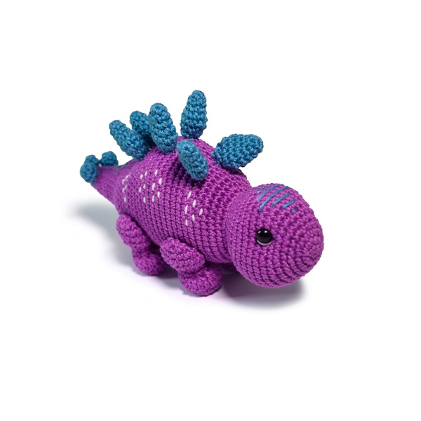 Amigurumi Kit Coleção Baby Dinos - Stegossauro
