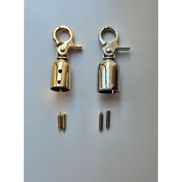 Fecho de metal 4,5 x 1,3 cm