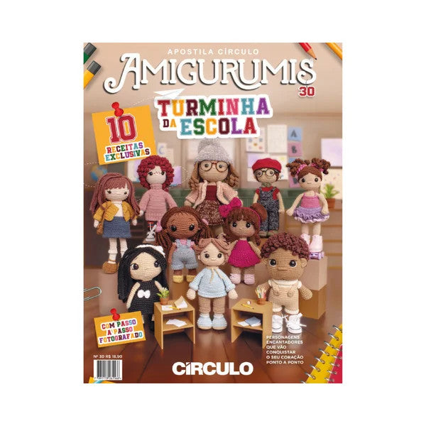 Revista Amigurumis - TURMINHA DA ESCOLA