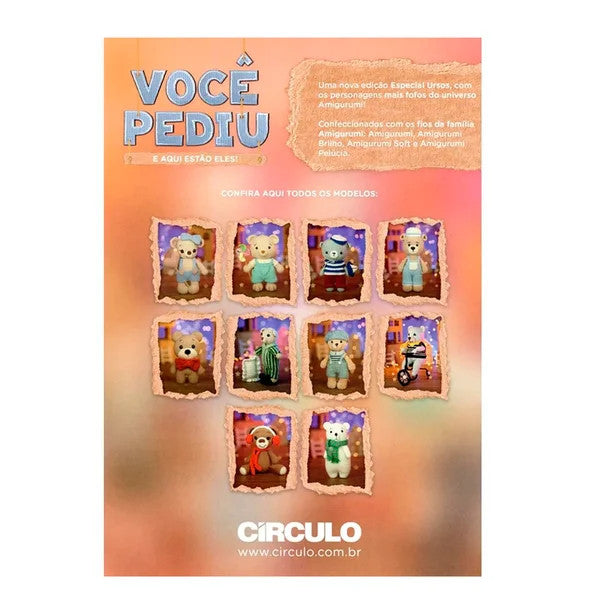 Revista Amigurumis - URSINHOS VALIOSOS