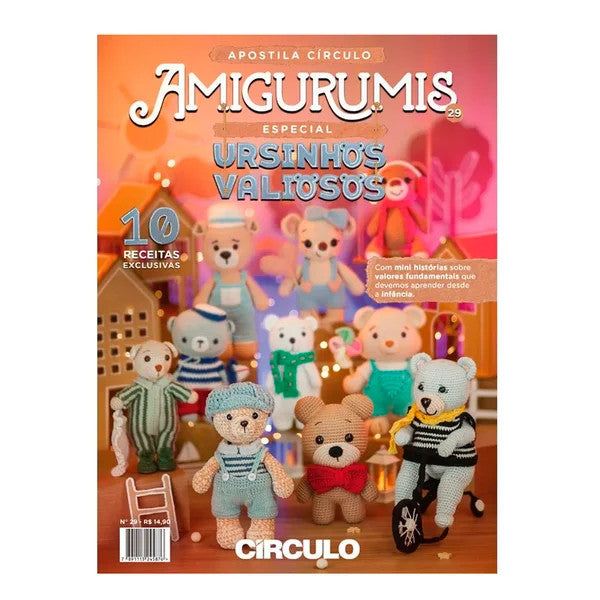 Revista Amigurumis - URSINHOS VALIOSOS