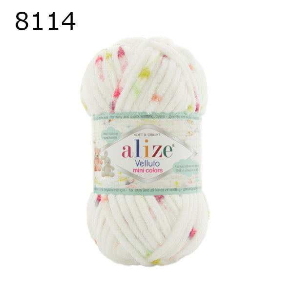 ALIZE Velvet Mini Colors 