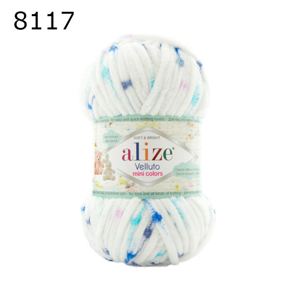 ALIZE Velvet Mini Colors 