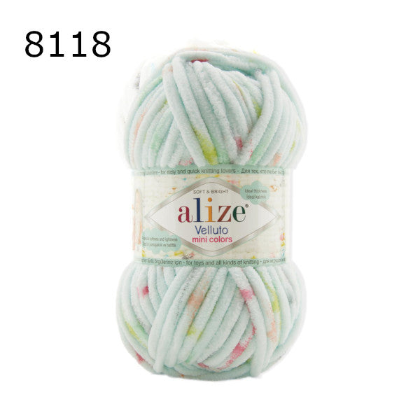 ALIZE Velvet Mini Colors 